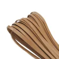 Cordon cuir PU tressé 10 mm 2 m pour sacs – Couleur dark yellow