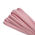 Cordon cuir PU tressé 10 mm 2 m pour sacs – Couleur light pink
