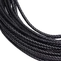 Cordon cuir tressé 3 à 6 mm 5 m pour bijoux – 2