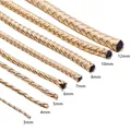 Cordon cuir tressé 3 à 6 mm 5 m pour bijoux – 4