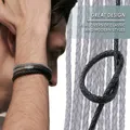 Cordon cuir tressé 3 à 6 mm 5 m pour bijoux – 5