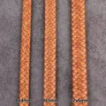 Cordon cuir tressé 8 à 12 mm 1 m pour bijoux – 2