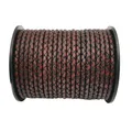 Cordon cuir véritable tressé 3 mm 1 yard – 3