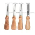 Couteau chanfreiner cuir 4 à 8 mm – 6