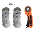 Couteau lame circulaire cuir 45 mm – Couleur Cutter with 10 blade