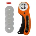 Couteau lame circulaire cuir 45 mm – Couleur Cutter with 5 blades