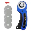 Couteau lame circulaire cuir 45 mm – Couleur Cutter with 5 blades