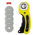 Couteau lame circulaire cuir 45 mm – Couleur Cutter with 5 blades