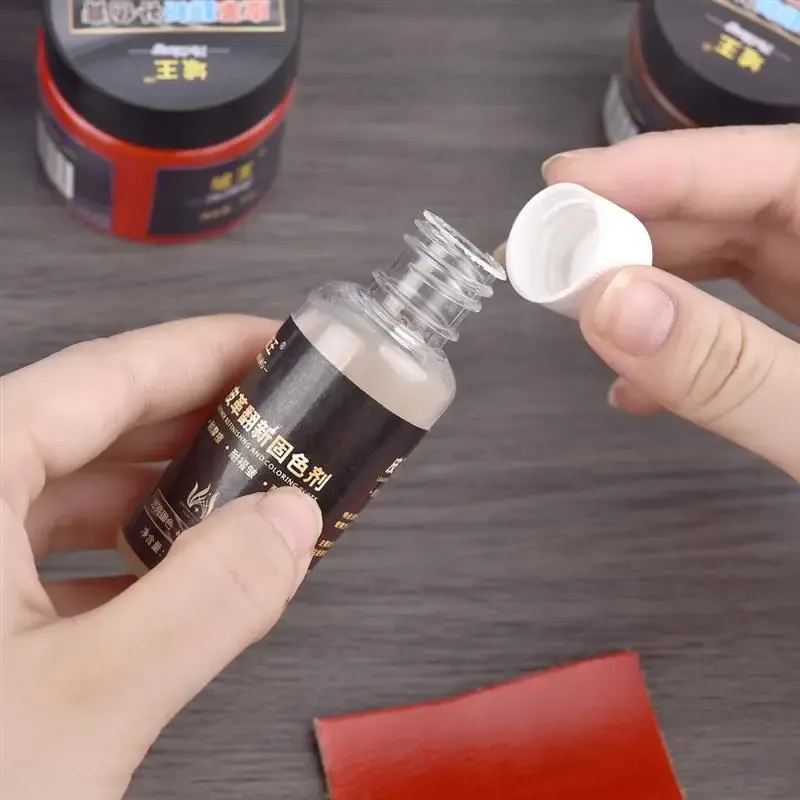 Crème de réparation cuir 50 ml pour rayures et restauration
