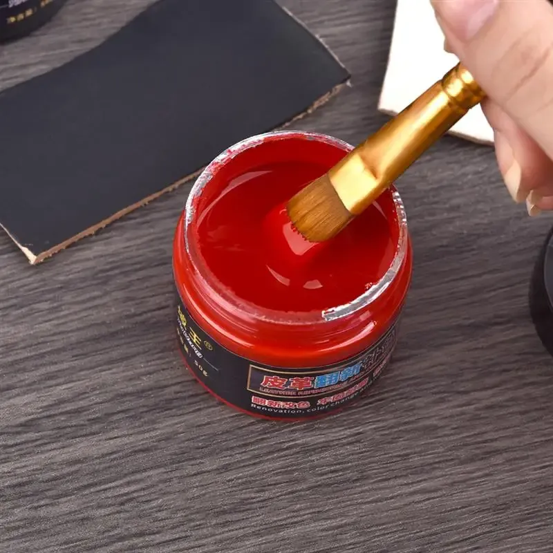 Crème de réparation cuir 50 ml pour rayures et restauration