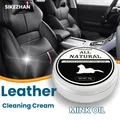 Crème entretien cuir 50 à 100 ml huile de vison pour sièges auto – 1