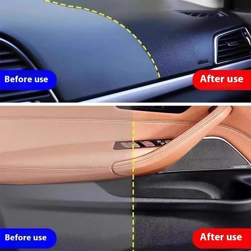 Crème entretien cuir 50 à 100 ml huile de vison pour sièges auto