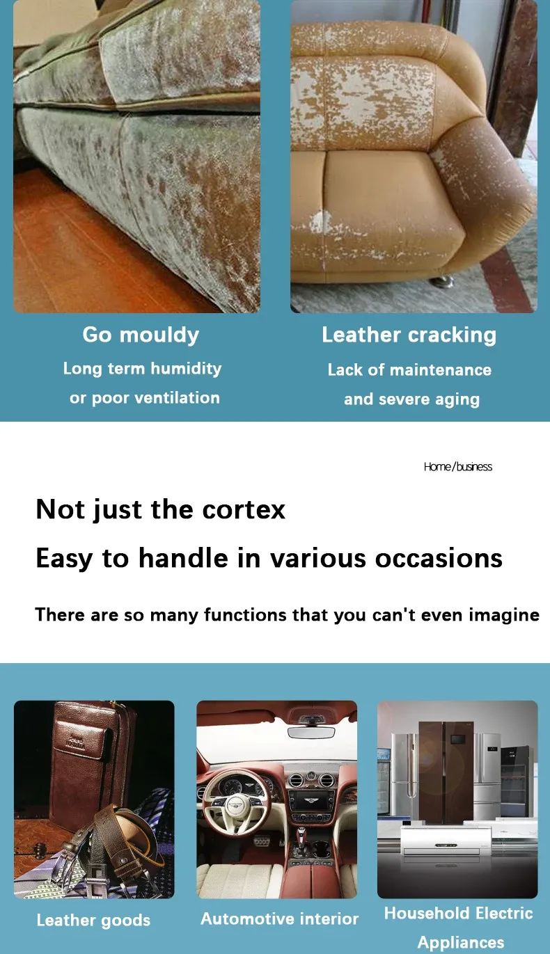 Crème nettoyage cuir 130 à 160 g pour canapés et sacs