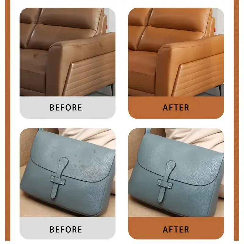 Crème rénovation cuir 35 g PU pour sièges auto et canapés