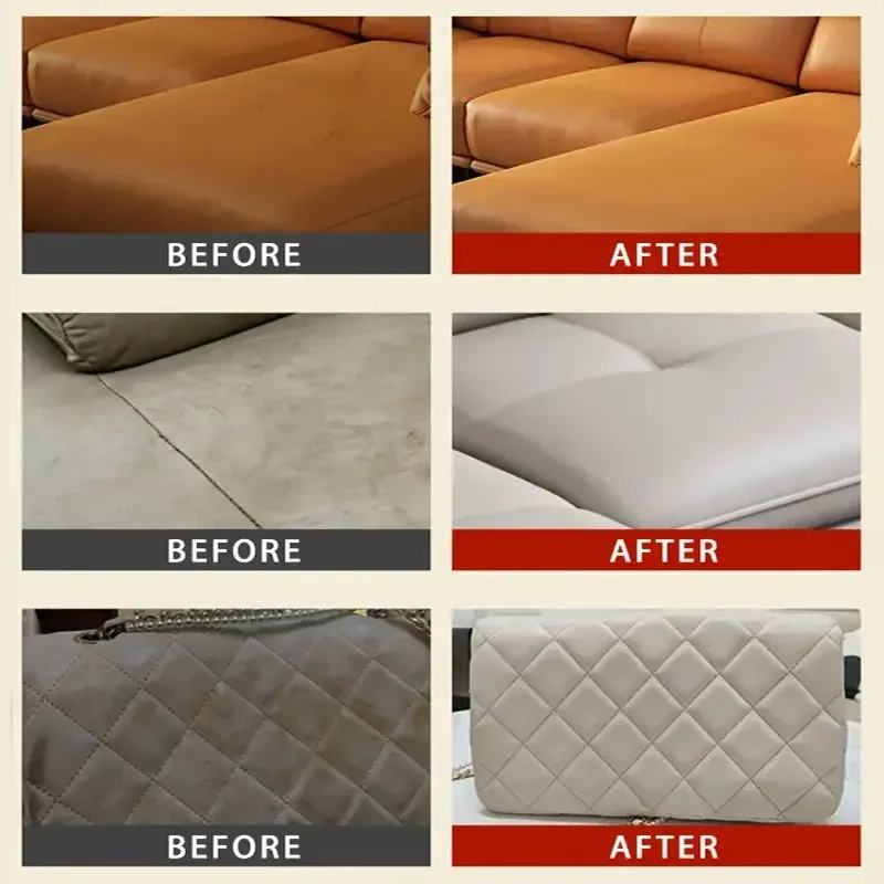 Crème rénovation cuir 35 g PU pour sièges auto et canapés