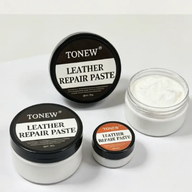 Crème réparation cuir 50 g pour chaussures et canapés