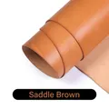 Cuir de bœuf tanné végétal 1,0 à 2,0 mm – Couleur Marron Saddle