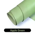 Cuir de bœuf tanné végétal 1,0 à 2,0 mm – Couleur Vert pomme