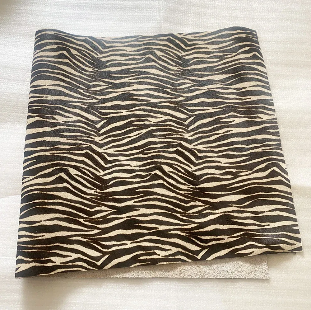Cuir de cheval tanné 30 x 60 cm pour maroquinerie