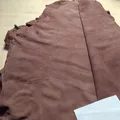 Cuir de mouton daim cachemire 19 à 40 cm – Couleur chocolate