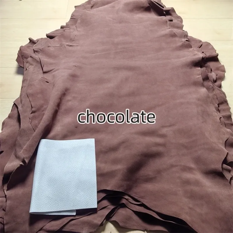Cuir de mouton daim cachemire 19 à 40 cm