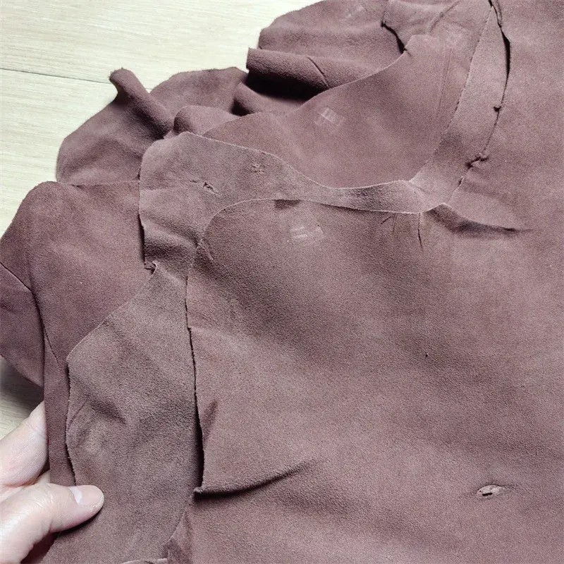 Cuir de mouton daim cachemire 19 à 40 cm