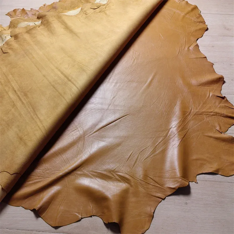 Cuir de mouton véritable 0,4 à 0,6 mm pour vêtement