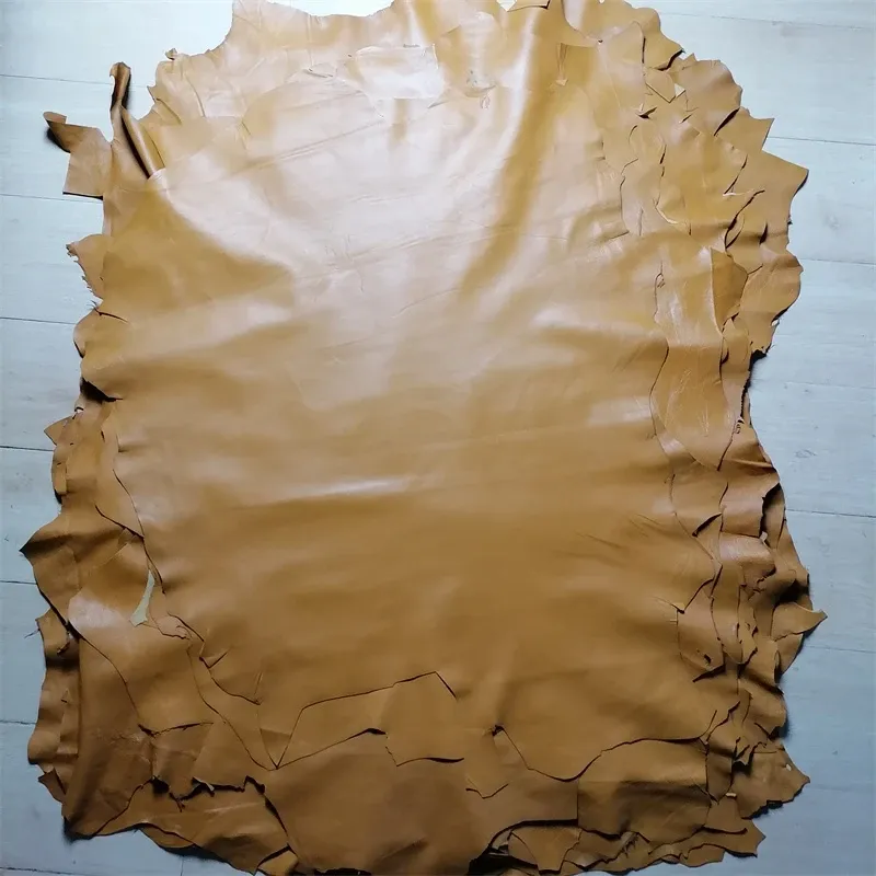 Cuir de mouton véritable 0,4 à 0,6 mm pour vêtement