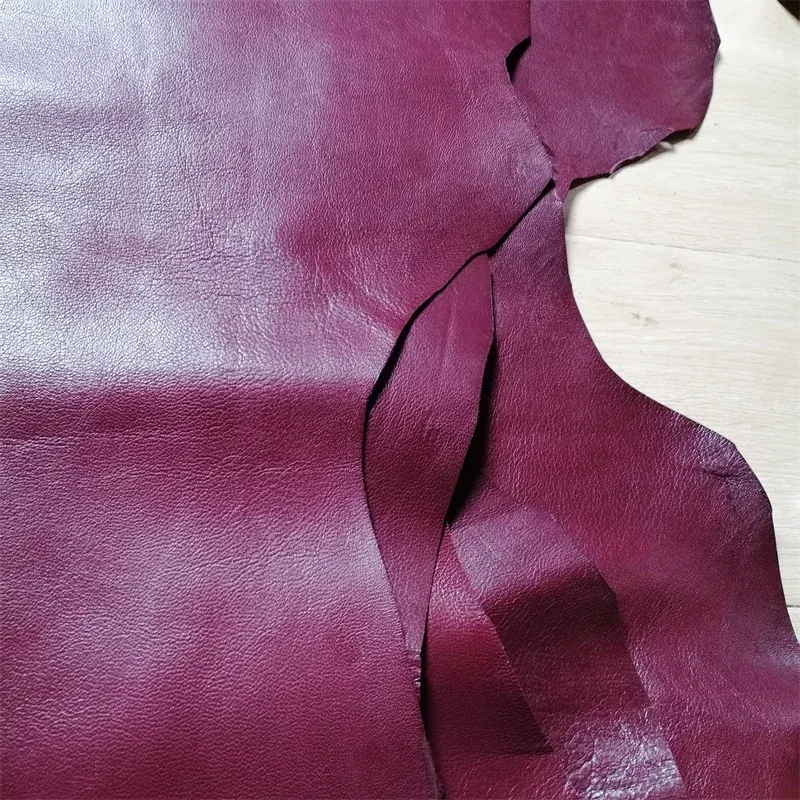 Cuir de mouton véritable 0,8 à 1 mm 20 à 40 cm