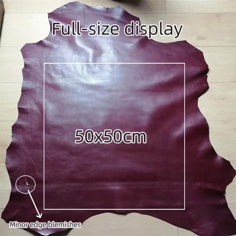 Cuir de mouton véritable 0,8 à 1 mm 20 à 40 cm