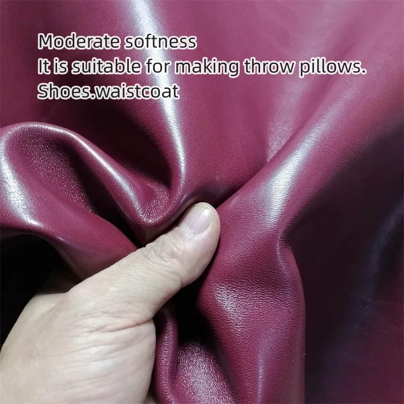 Cuir de mouton véritable 0,8 à 1 mm 20 à 40 cm