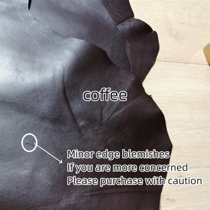 Cuir de mouton véritable 0,8 à 1 mm 20 à 40 cm