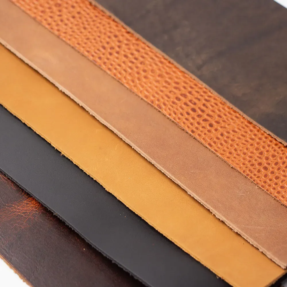 Cuir de vachette 1,5 à 2,0 mm 10 à 60 cm pour artisanat