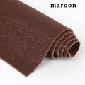 Cuir de vachette 20 x 30 cm pour maroquinerie – Couleur Brun