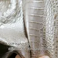 Cuir de vachette crocodile argenté 1,1 mm – 5