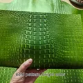 Cuir de vachette motif crocodile 1,5 mm – 3