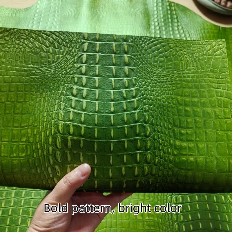 Cuir de vachette motif crocodile 1,5 mm