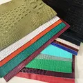 Cuir de vachette motif crocodile 20x30 cm – 2