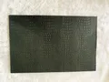 Cuir de vachette motif crocodile 20x30 cm – Couleur EY11