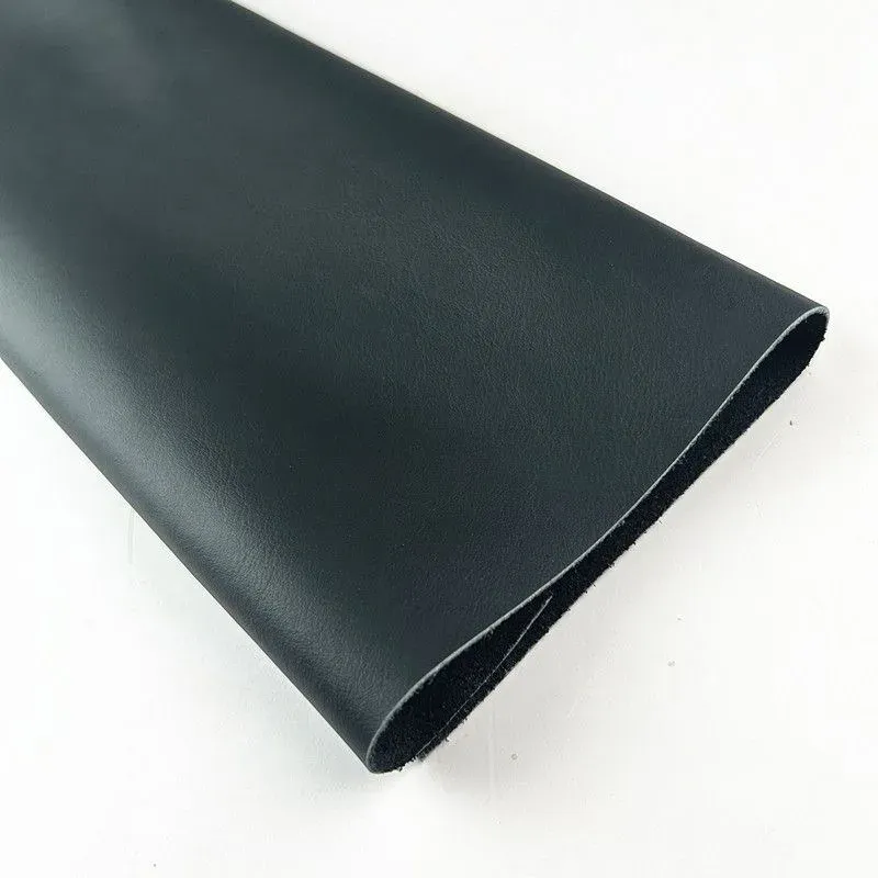 Cuir de vachette nappa noir 1,2 mm pour sacs