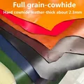 Cuir de vachette rigide tanné végétal 10 à 38 cm – 2