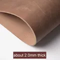 Cuir de vachette tanné 1,5 à 2 mm 30 à 100 cm – Couleur gray 2.0mm thick