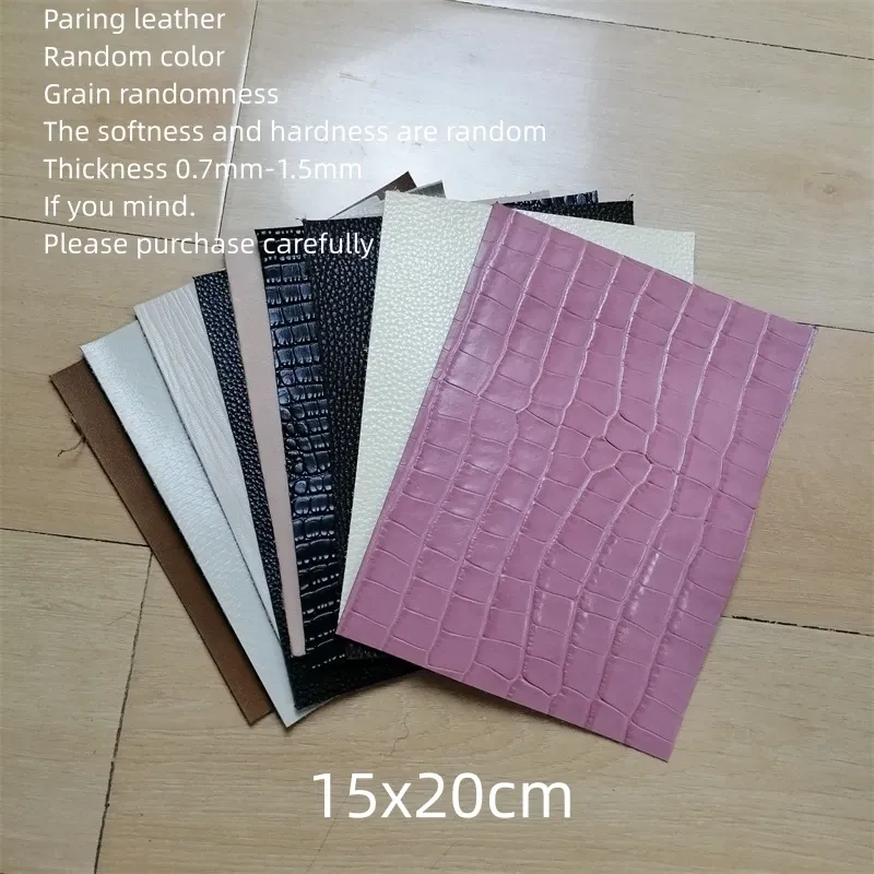 Cuir de vachette véritable 20 à 29 cm lot de 5 ou 8 pièces
