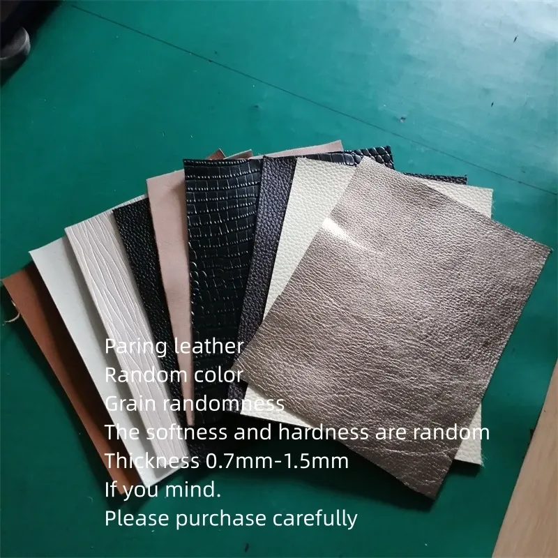 Cuir de vachette véritable 20 à 29 cm lot de 5 ou 8 pièces