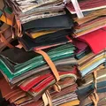Cuir de vachette véritable 20 à 29 cm lot de 5 ou 8 pièces – Couleur Random