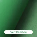 Cuir de veau gaufré 1,0 à 1,8 mm pour sacs – Couleur Vert Bambou