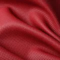 Cuir synthétique microfibre perforé 1,2 mm pour automobile – Couleur Red semi Punching