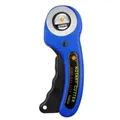 Cutter rotatif 45 mm pour artisanat du cuir et patchwork – Couleur Blue Cutter