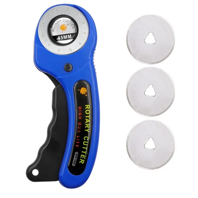 Cutter rotatif 45 mm pour artisanat du cuir et patchwork