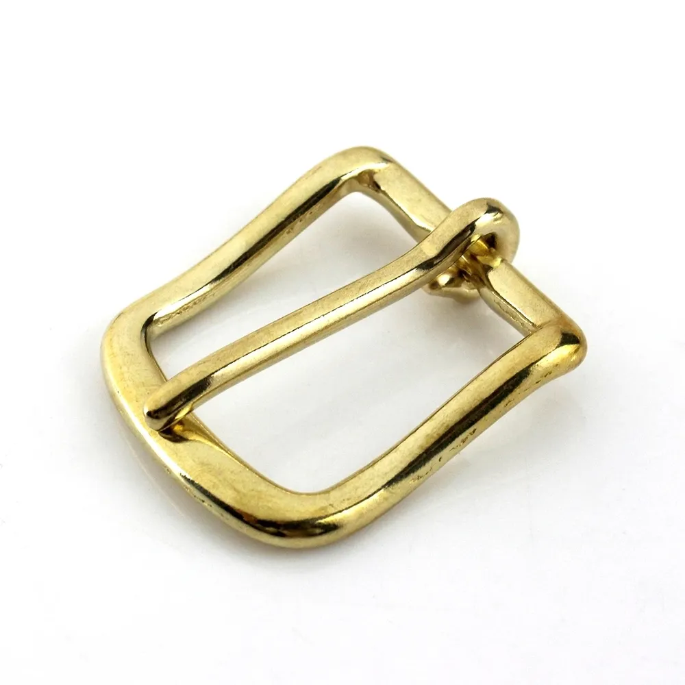 Demi-boucle ardillon laiton 13 à 32 mm pour cuir